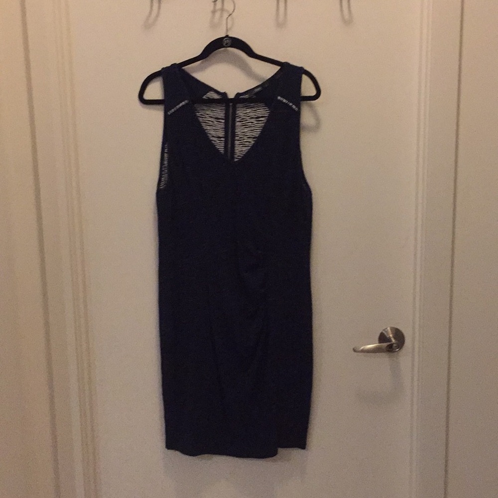1X Tart side-rouch Dress, Navy